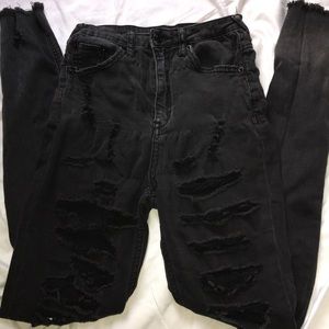 Forever 21 Distressed Skinny Jeans